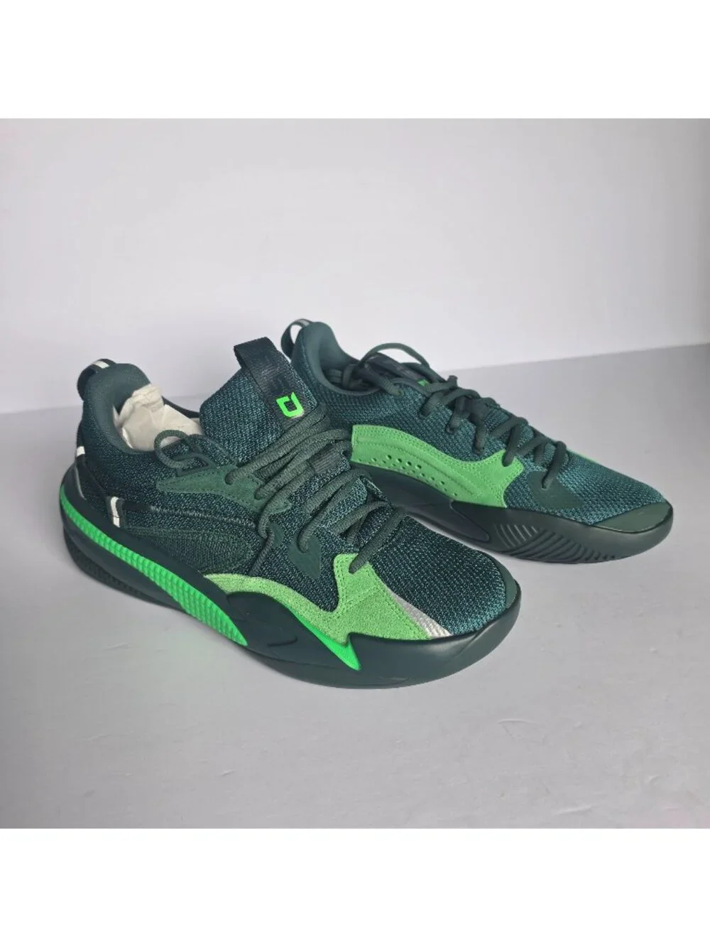 PUMA RS-Dreamer 10 Bistro Green Neon Running Training Sneakers Chunky Athletic